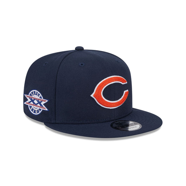 Alpha Industries x Chicago Bears Navy 9FIFTY Snapback Hat