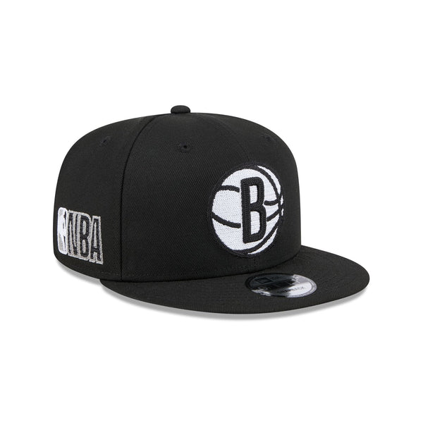 Alpha Industries x Brooklyn Nets Black 9FIFTY Snapback Hat