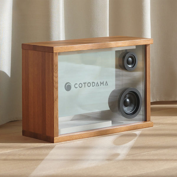 COTODAMA" SPEAKER BOX - Oakwood